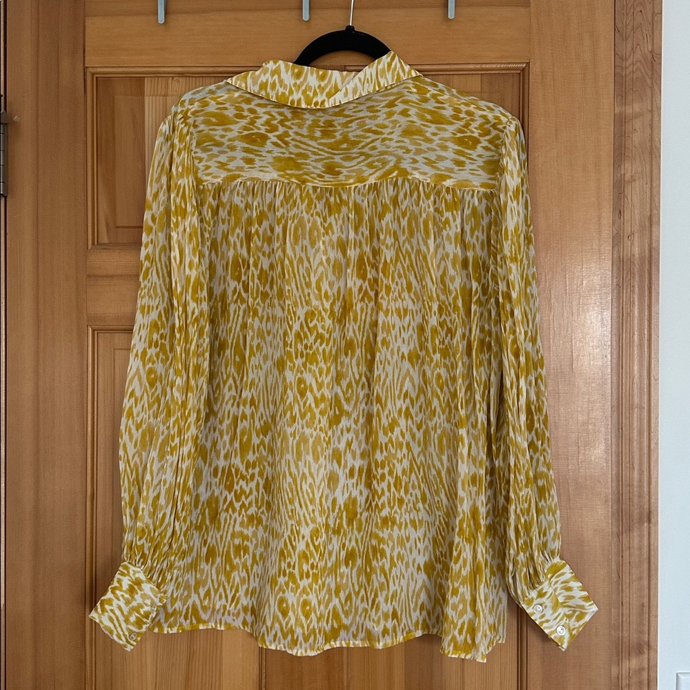 Anine‎ Bing Caleb Shirt in Marigold Leo - Picture 9 of 9